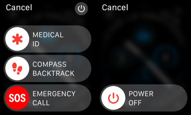 Apagar un Apple Watch