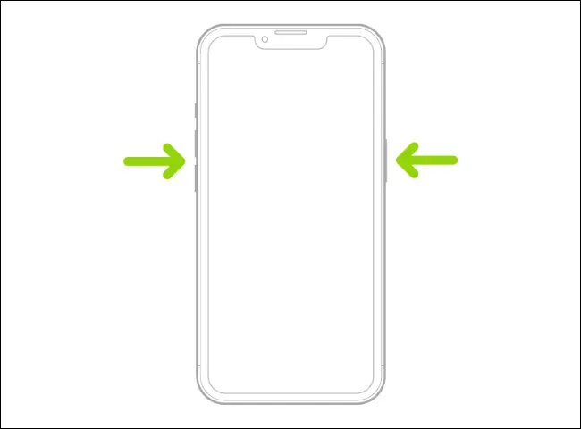 รีสตาร์ท iPhone 8, X หรือใหม่กว่า