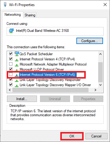 インターネット プロトコル バージョン 6 TCP IPv6 オプション