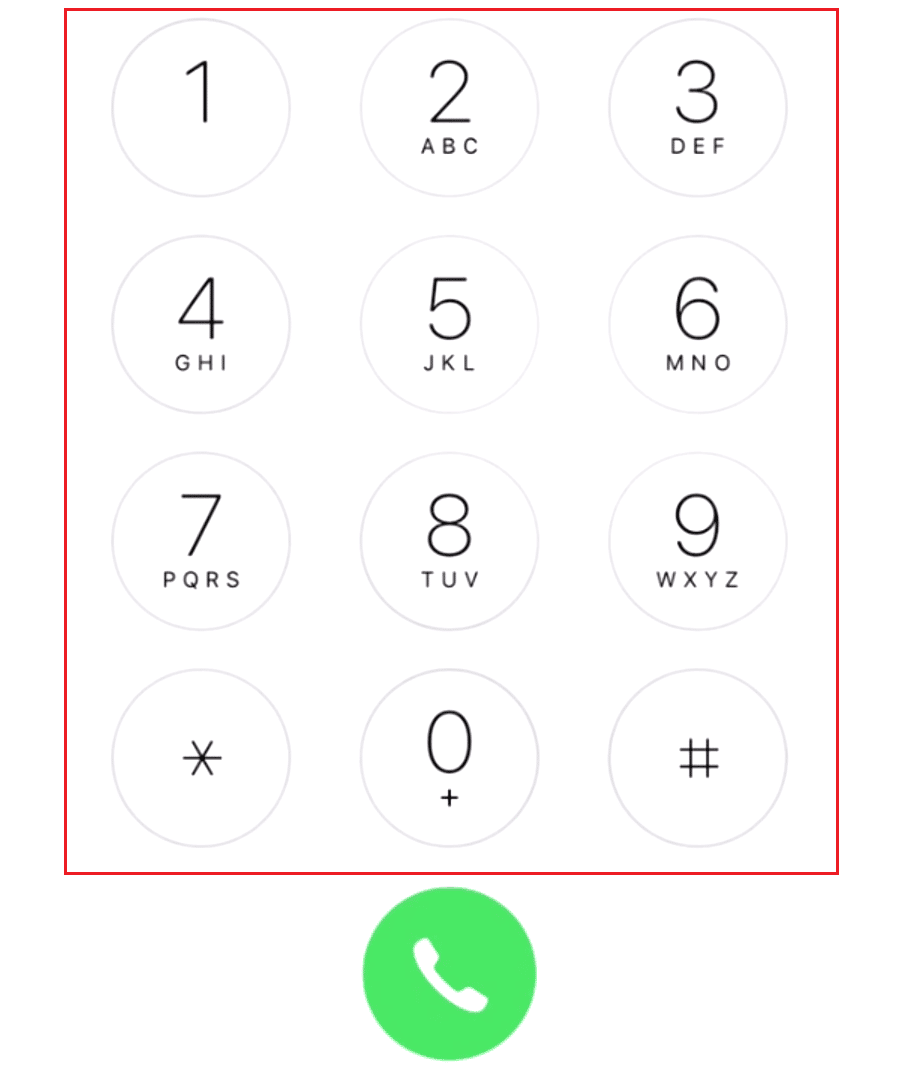 Panggil dan lakukan panggilan pertama ke nomor telepon yang diinginkan dan biarkan panggilan terhubung