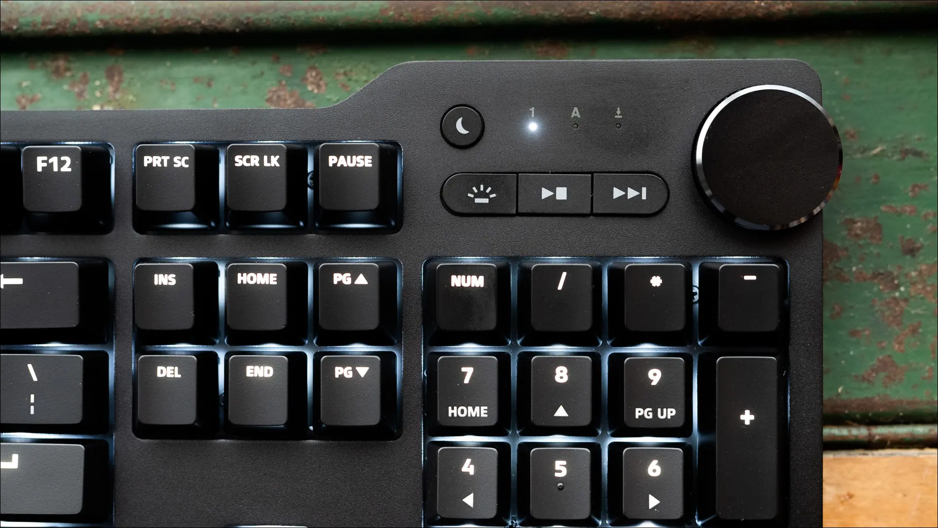 Das Keyboard 6 Professional 사용자 지정 컨트롤 클로즈업