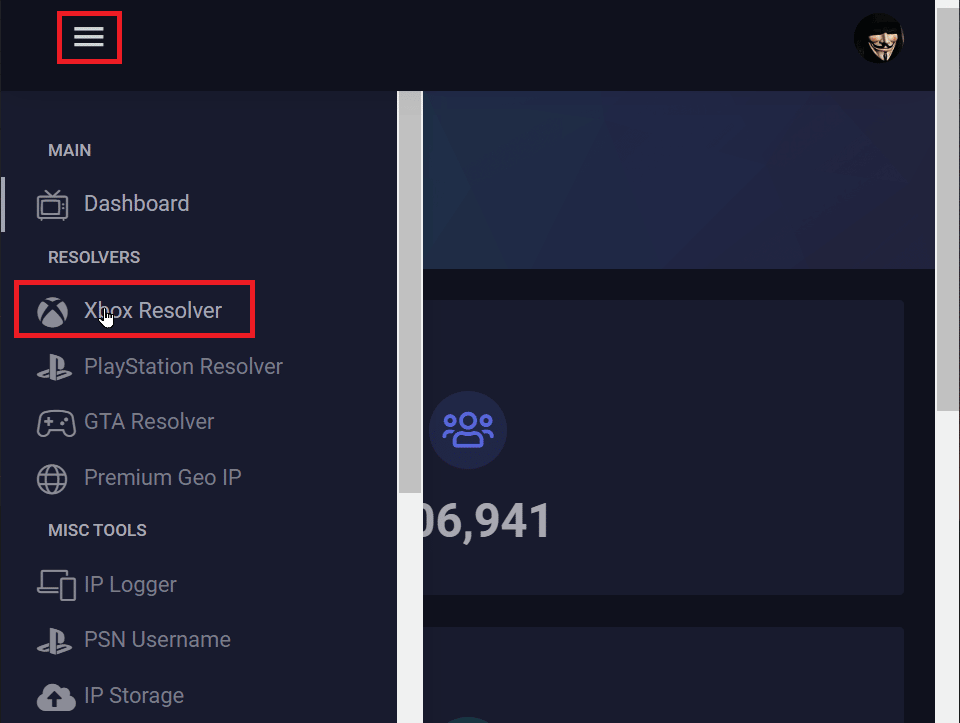 clique no menu e clique em xbox resolver. Como encontrar o endereço IP do Xbox Live Gamertag