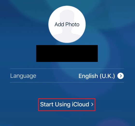 [iCloud の使用を開始] をクリックして、新しく作成した iCloud アカウントにアクセスします | @ME と @iCloud の違い