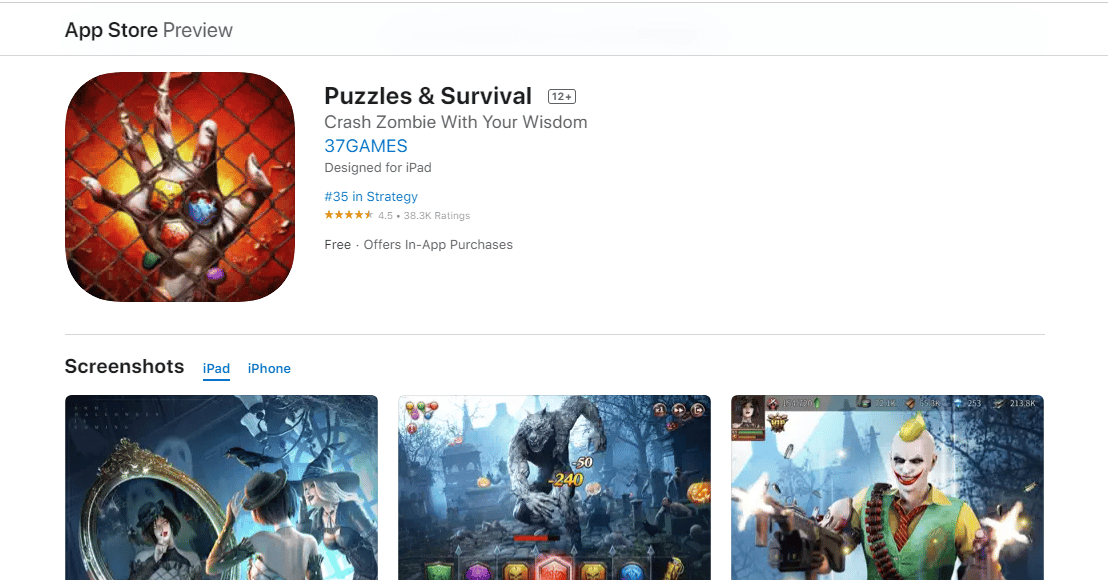 Puzzle-uri și supraviețuire