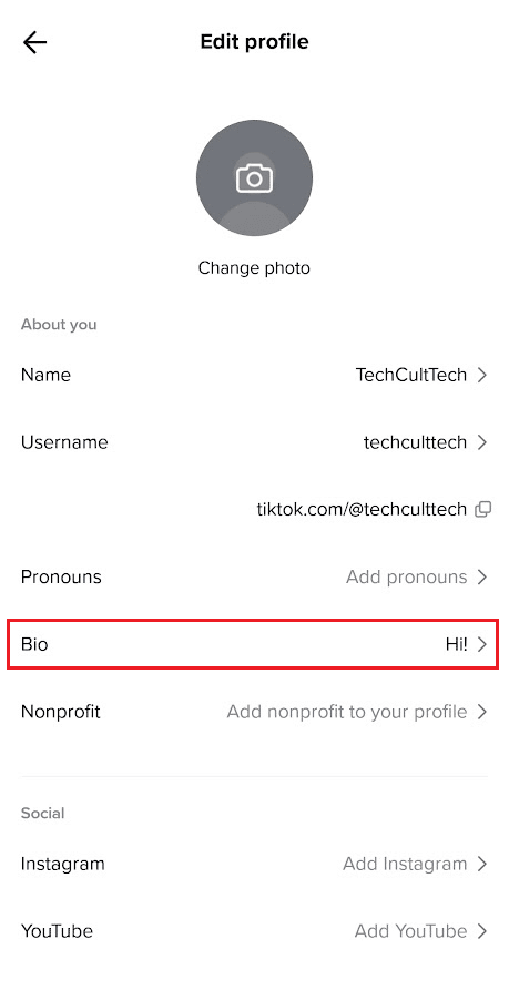 Tippen Sie auf Bio | Fügen Sie ohne Geschäftskonto einen Link zu Ihrer TikTok-Bio hinzu