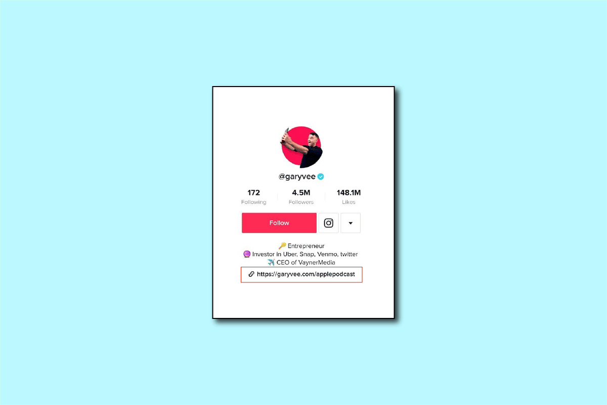 So fügen Sie einen Link zu TikTok Bio hinzu