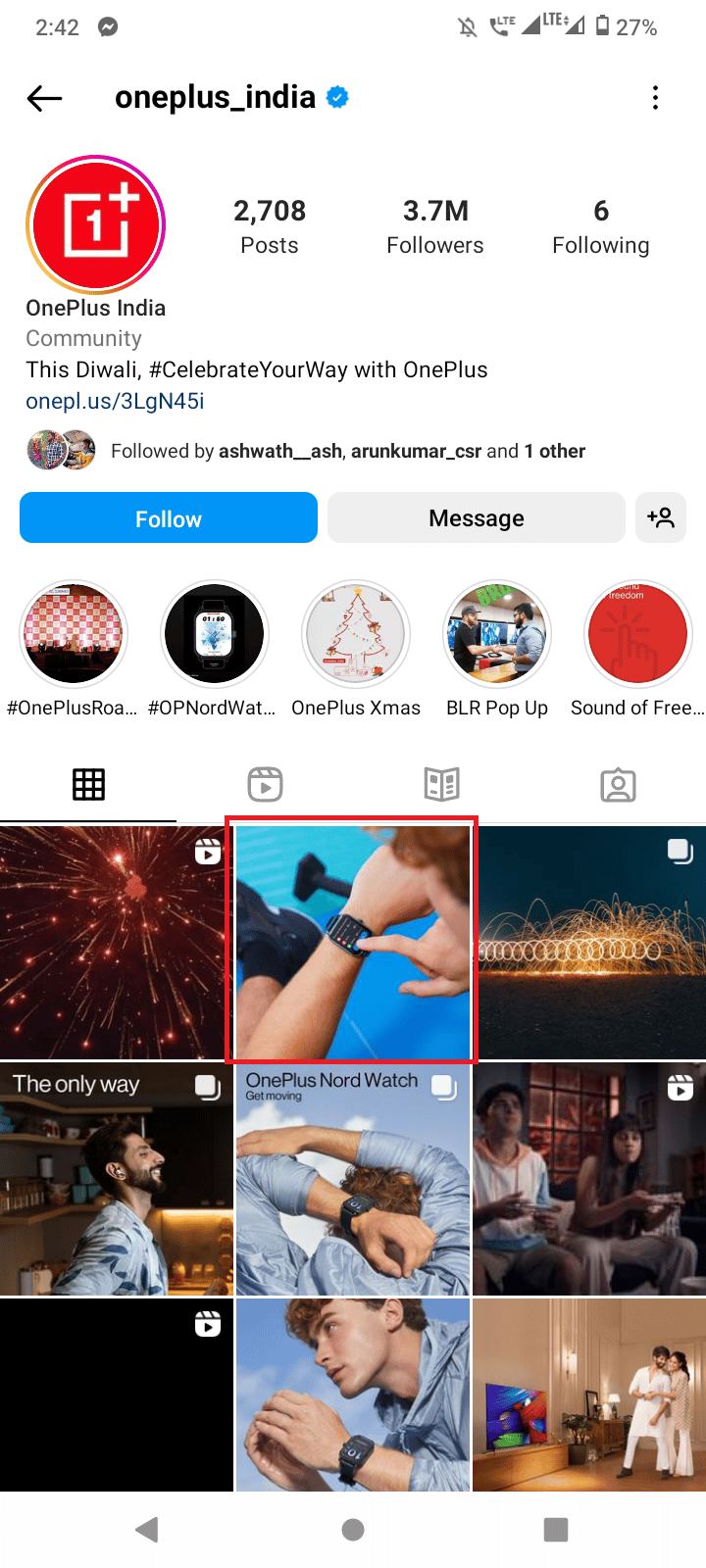 dotknij obrazu. Jak zobaczyć, co ktoś lubi na Instagramie?