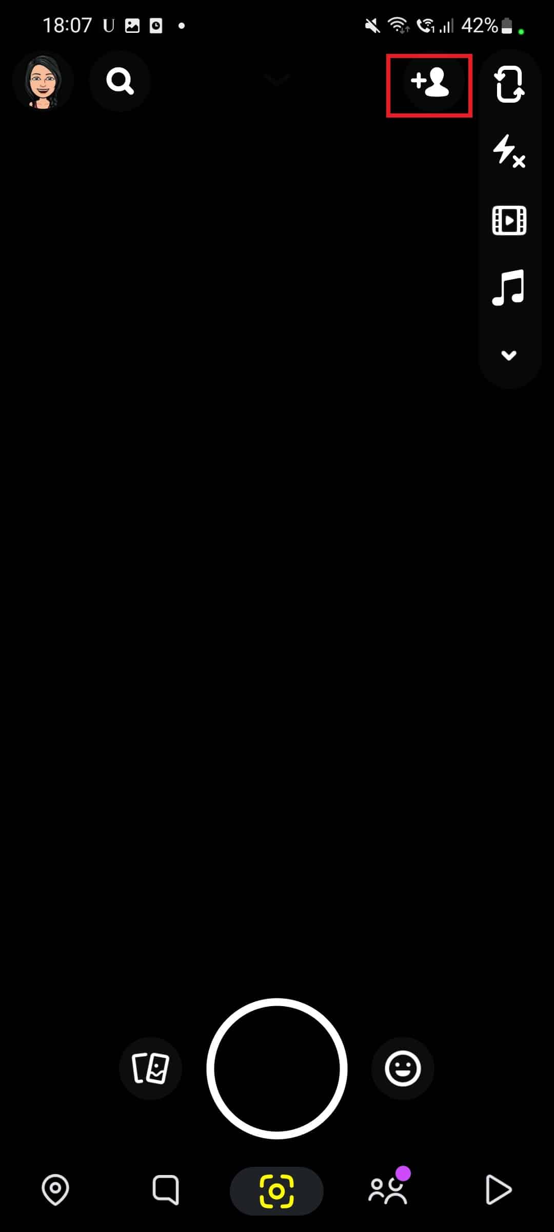 Añadir opción de amigo. Cómo buscar Snapchat por número de teléfono