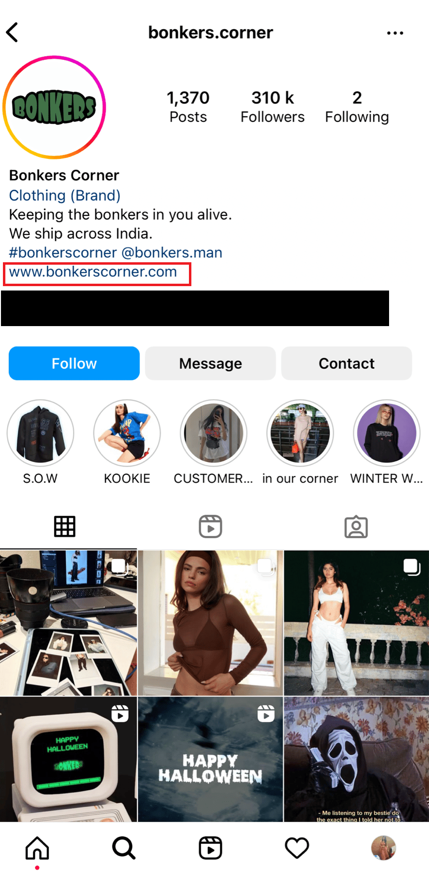 Situs web Profil Instagram | cara mengetahui nomor ponsel dari akun instagram