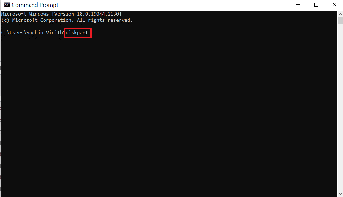 masukkan diskpart. Cara Memperbaiki Kesalahan dalam Memformat USB Flash Drive