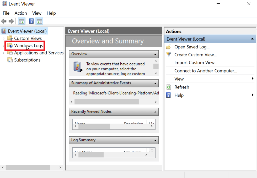 klik pada log Windows. Cara Memperbaiki Kesalahan dalam Memformat USB Flash Drive