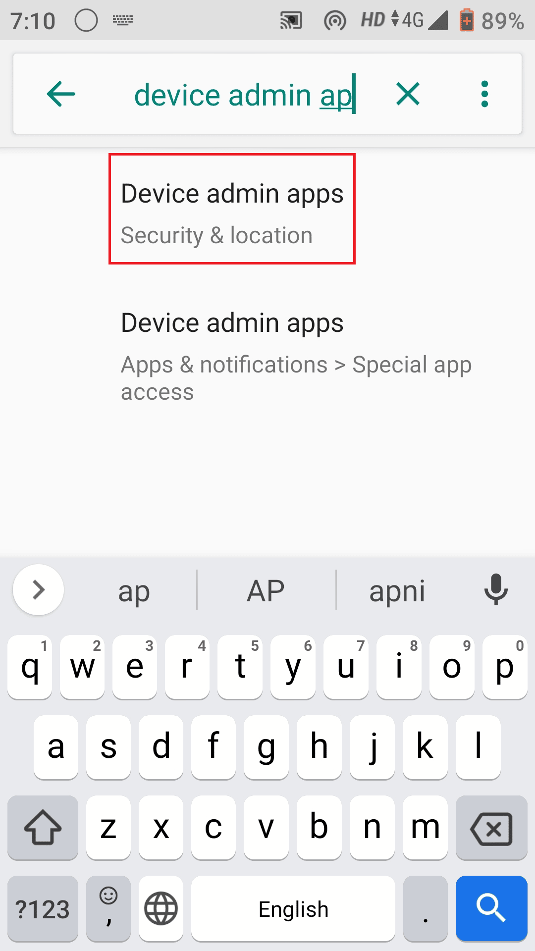 Tastați Aplicații de administrare a dispozitivului/administrator de dispozitiv. Cum să downgradezi aplicația Android fără dezinstalare