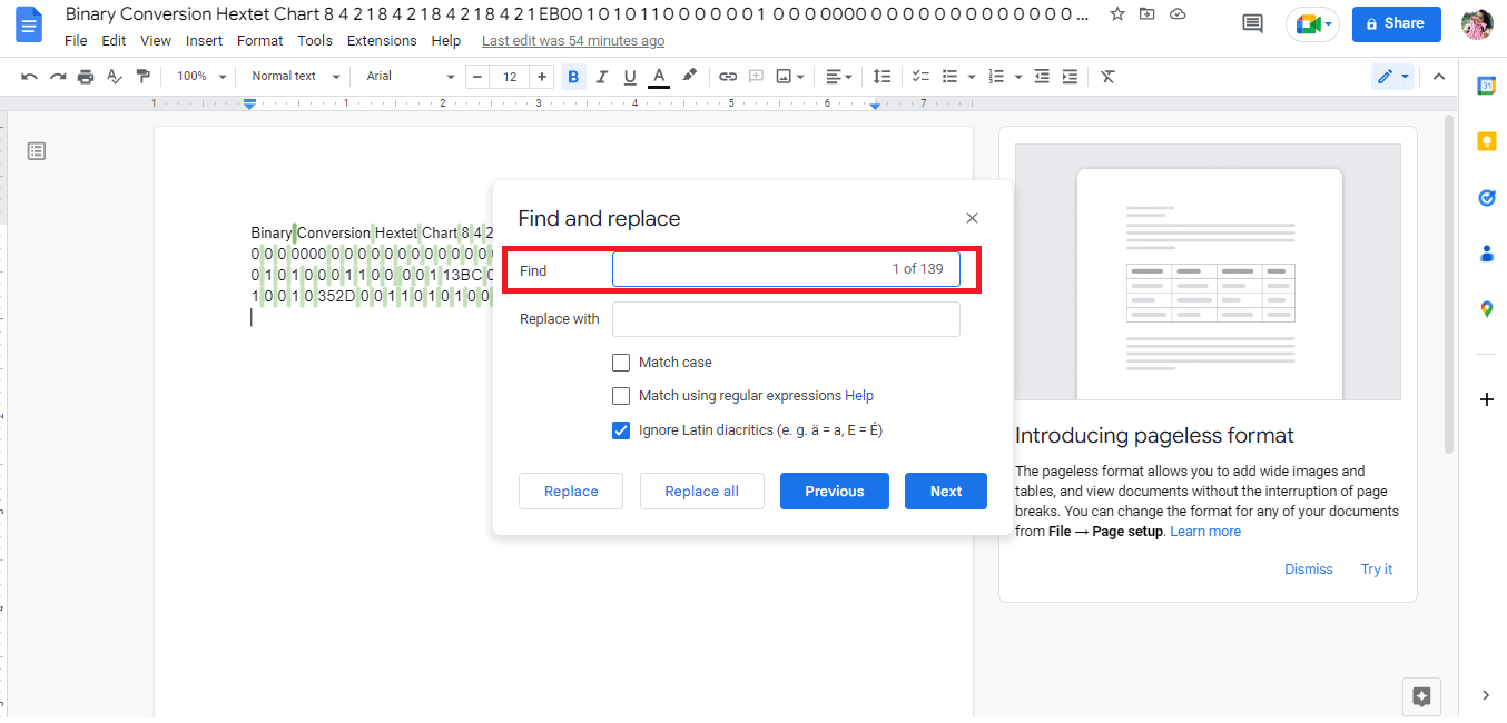 検索バーでスペースバーを押します。 PDFをGoogleスプレッドシートに変換する3つの方法