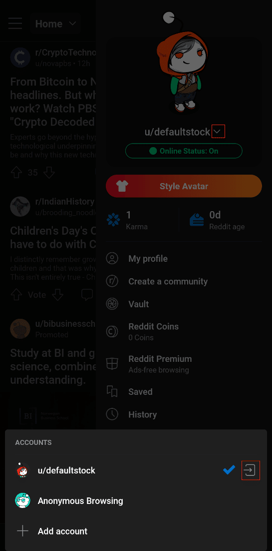 reddit 應用註銷