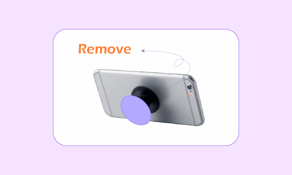 Comment supprimer Popsocket sans rien casser