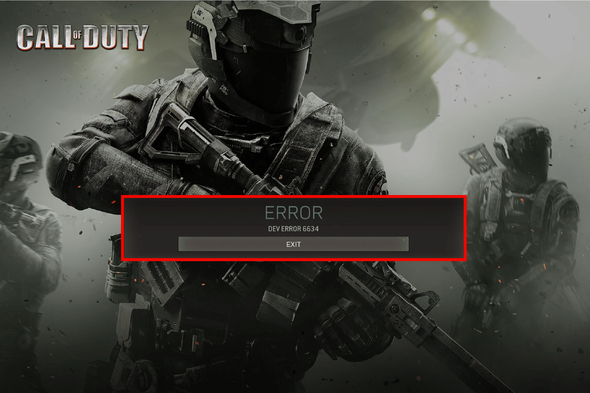 Remediați eroarea Dev 6634 în Call of Duty Warzone