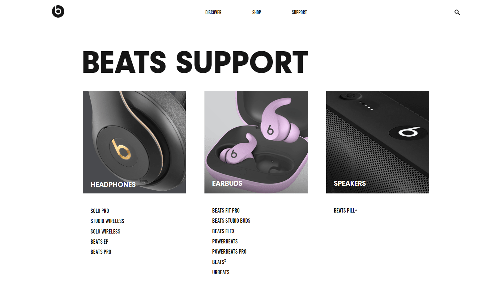 صفحة دعم PowerBeats. إصلاح عدم شحن Powerbeats Pro على الجانب الأيمن
