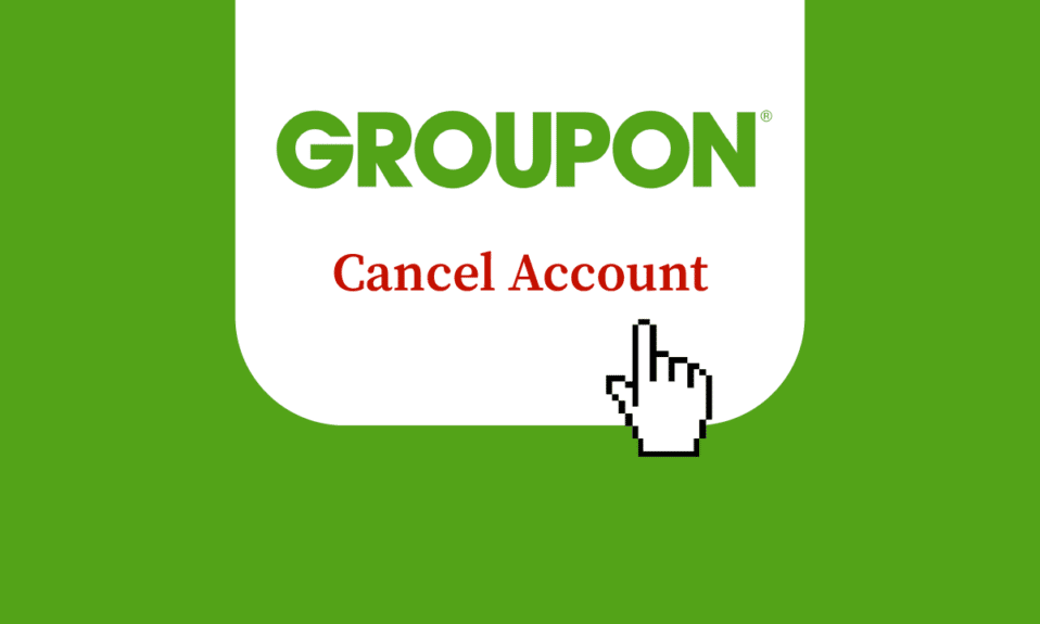 如何註銷Groupon賬戶