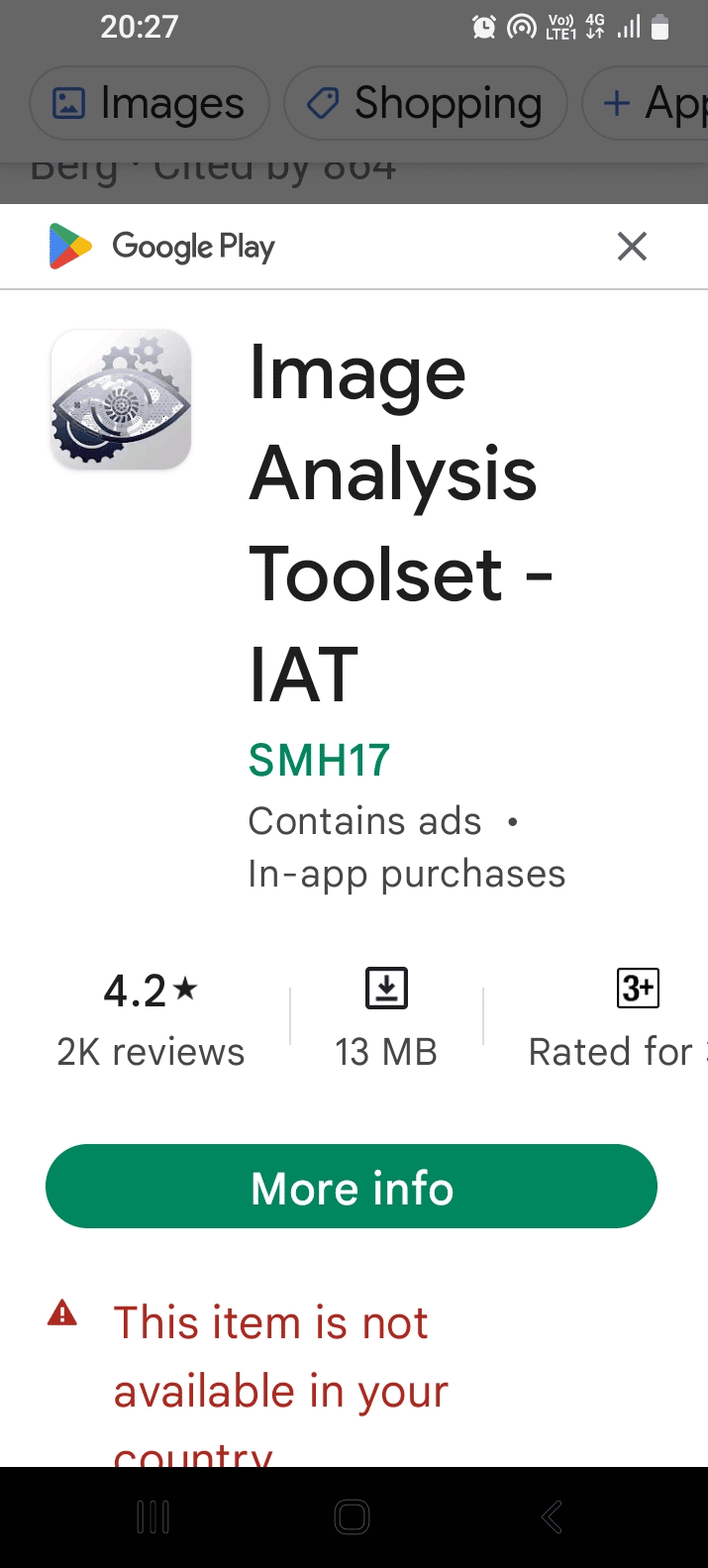 Set di strumenti per l'analisi delle immagini - IAT