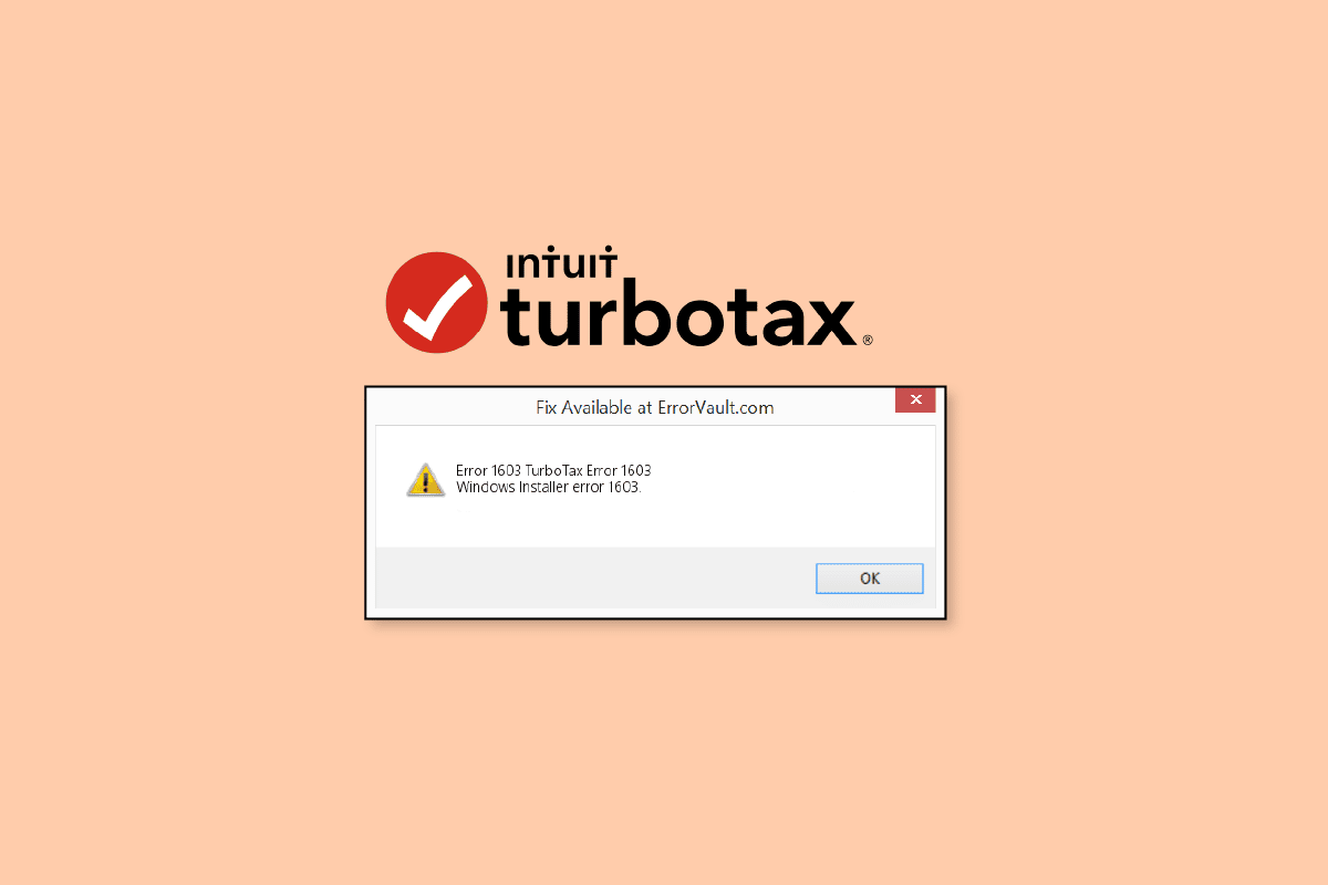 Napraw błąd krytyczny 1603 podczas próby aktualizacji TurboTax