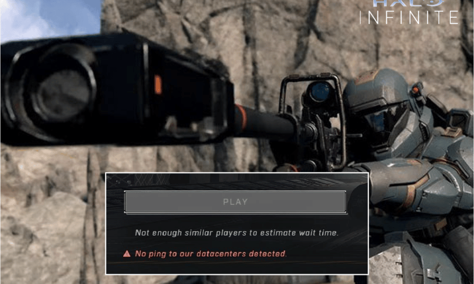 修復 Halo Infinite No Ping 到數據中心檢測到的錯誤