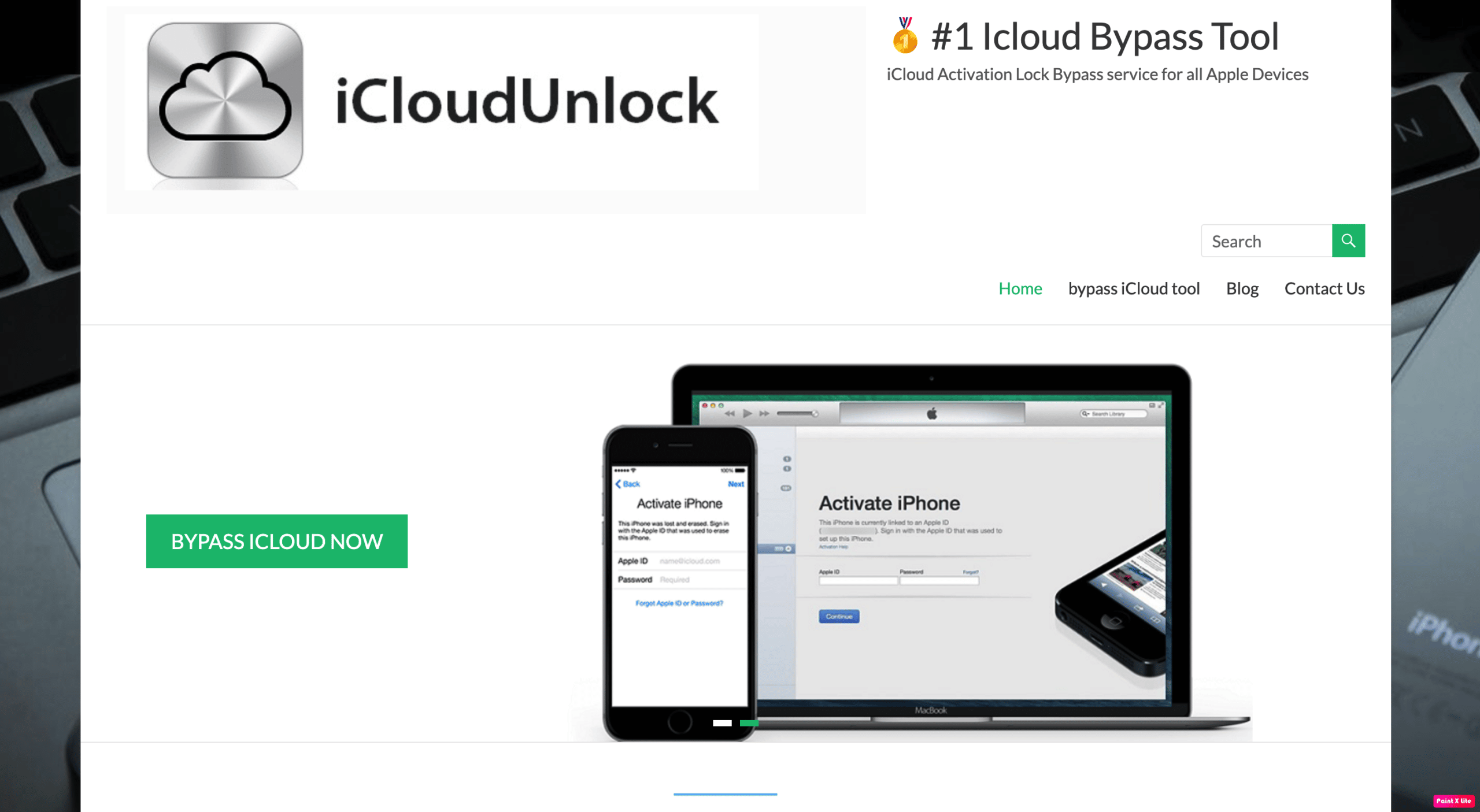 home page di sblocco icloud. I 15 migliori strumenti di bypass per sbloccare iCloud