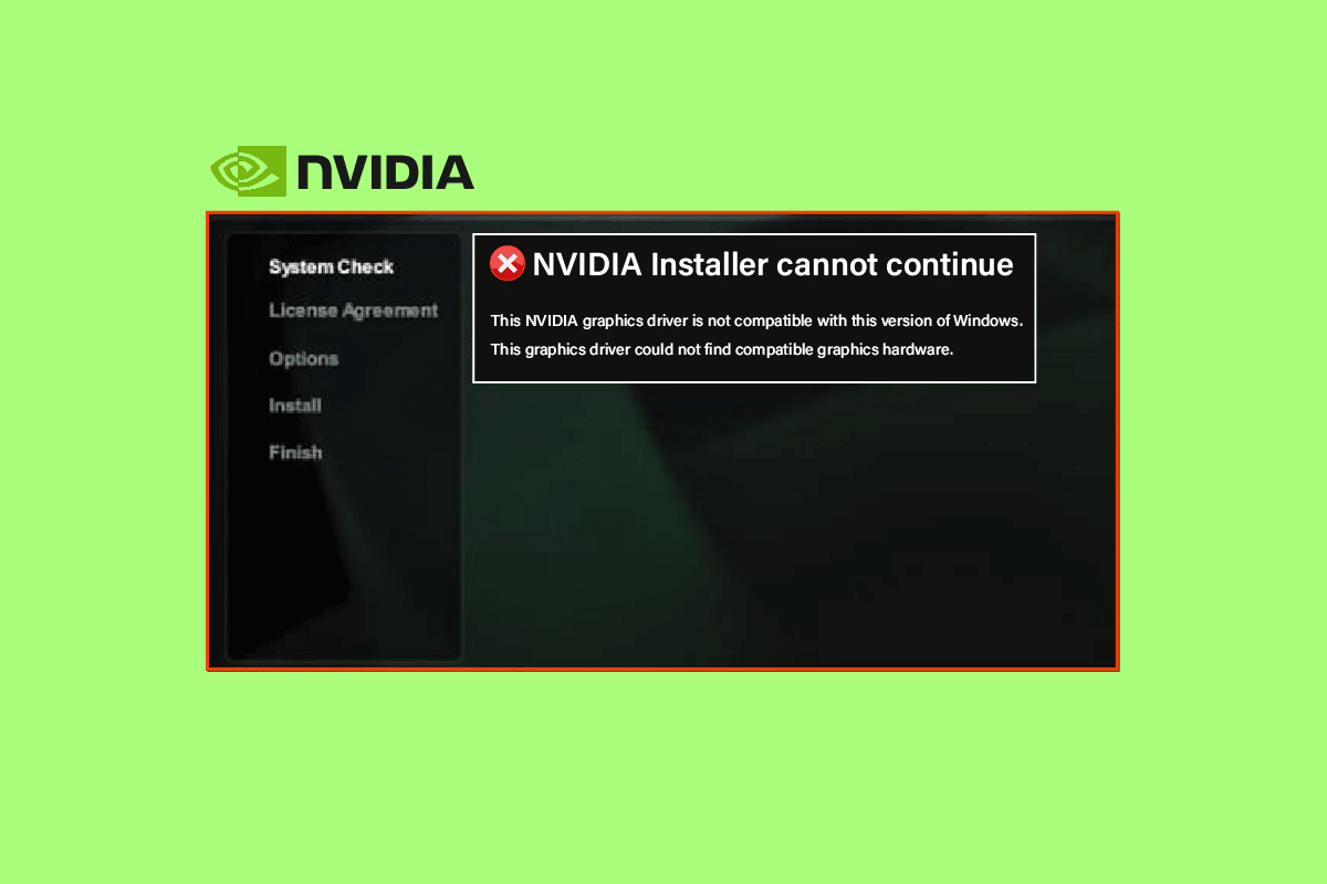 Windows 10'da Uyumlu Olmayan NVIDIA Geforce'u Düzeltin
