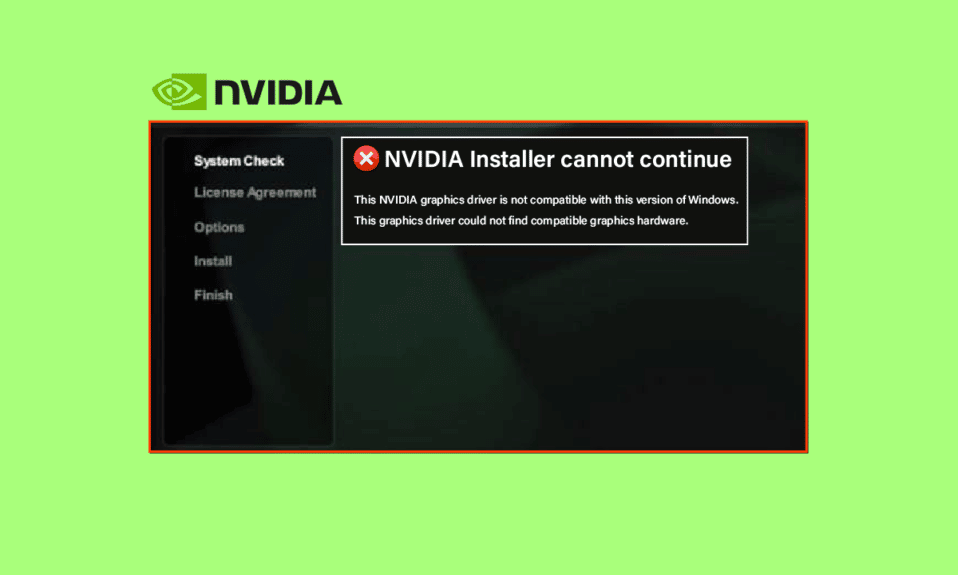 Windows 10'da Uyumlu Olmayan NVIDIA Geforce'u Düzeltin