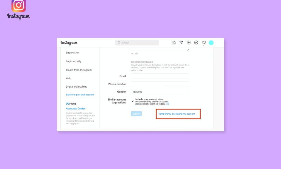 Cómo eliminar cuentas en Instagram