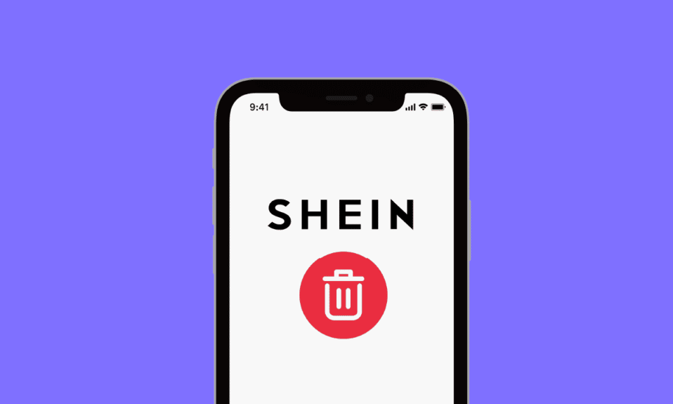 Cómo eliminar una cuenta de SHEIN