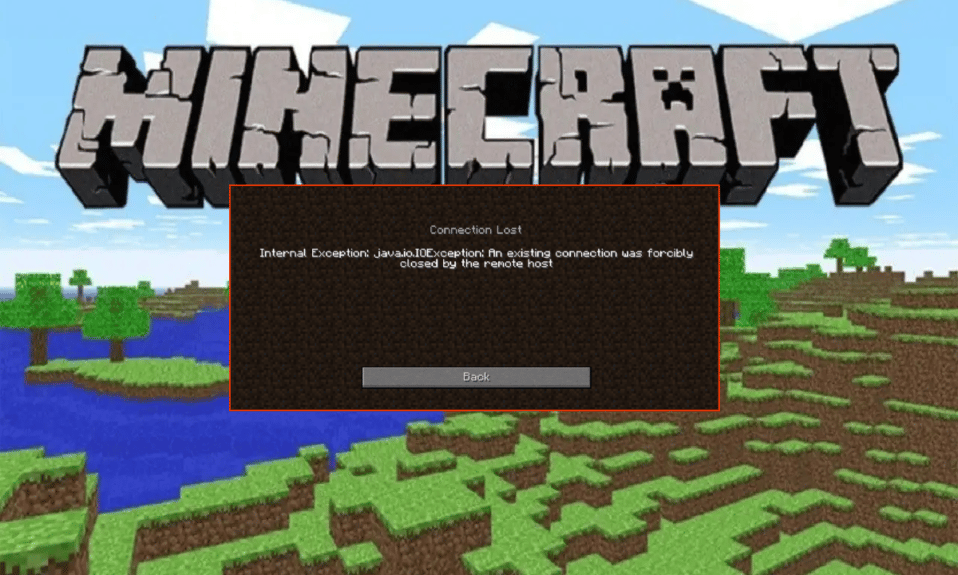 Minecraft 的 12 个修复现有连接被远程主机错误强行关闭