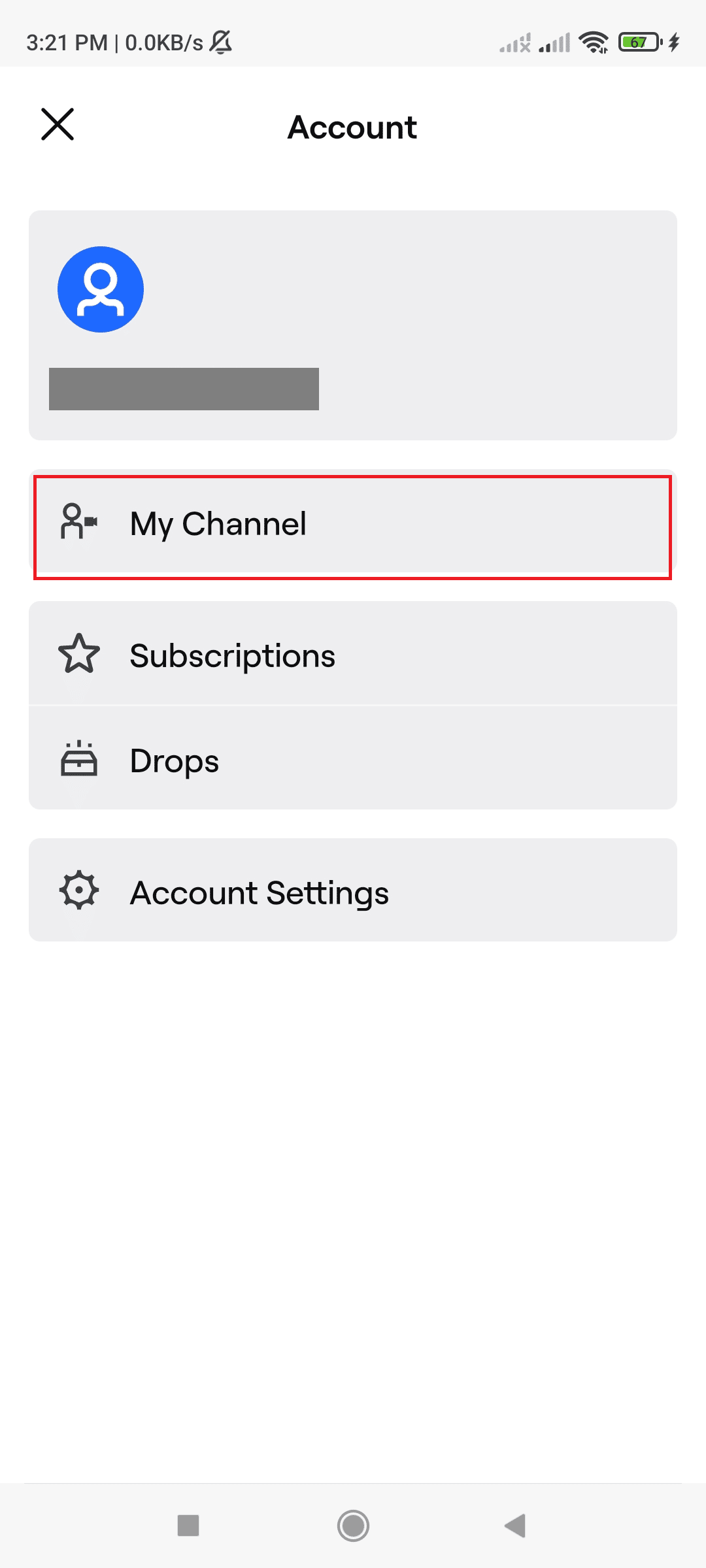 Twitch'teki Kanalım sayfası. Mobilde Twitch Sohbet Rengi Nasıl Değiştirilir