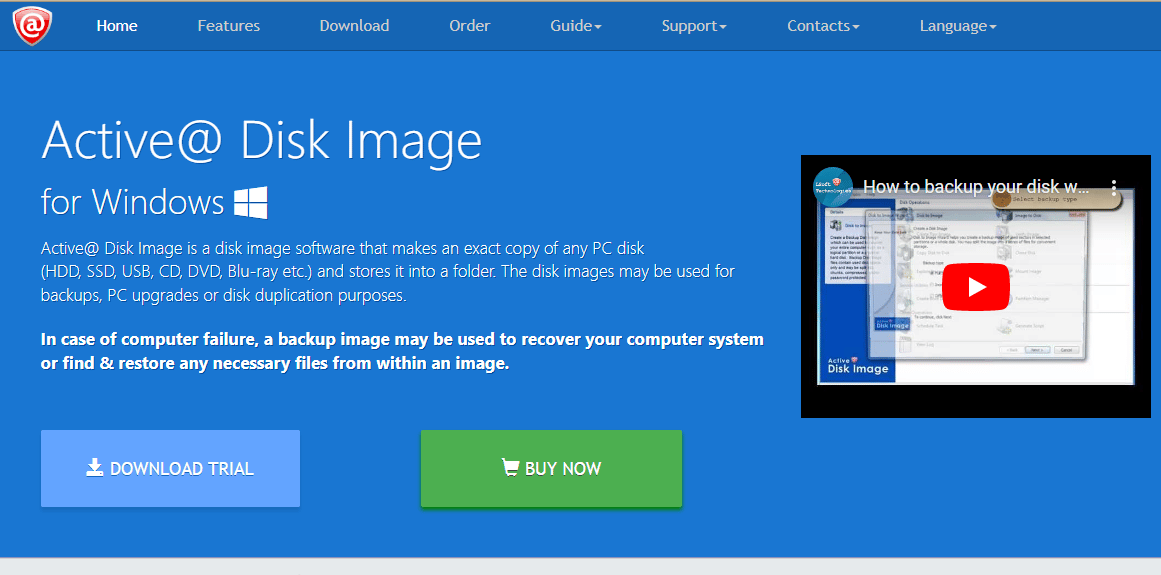 Imagen @disk activa
