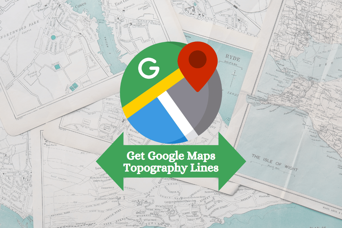 Cómo obtener las líneas topográficas de Google Maps