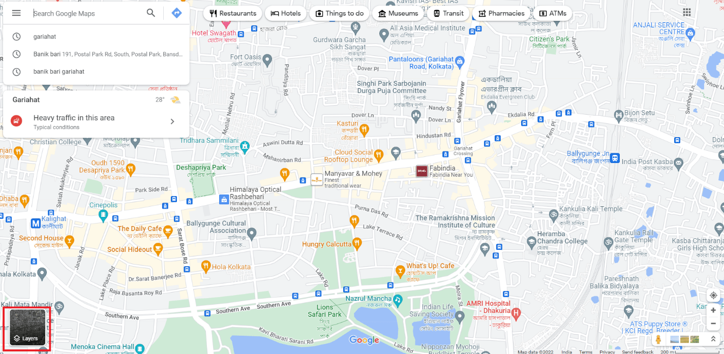 Cuadro de capas en Google Maps: ¿cómo obtener las líneas topográficas de Google Maps? 3