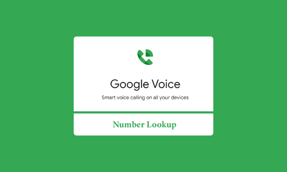 Cómo buscar el número de teléfono de Google Voice