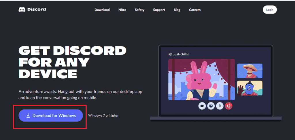 Klik Unduh untuk Windows. 7 Perbaikan Terbaik untuk Discord 1006 Error di Windows 10