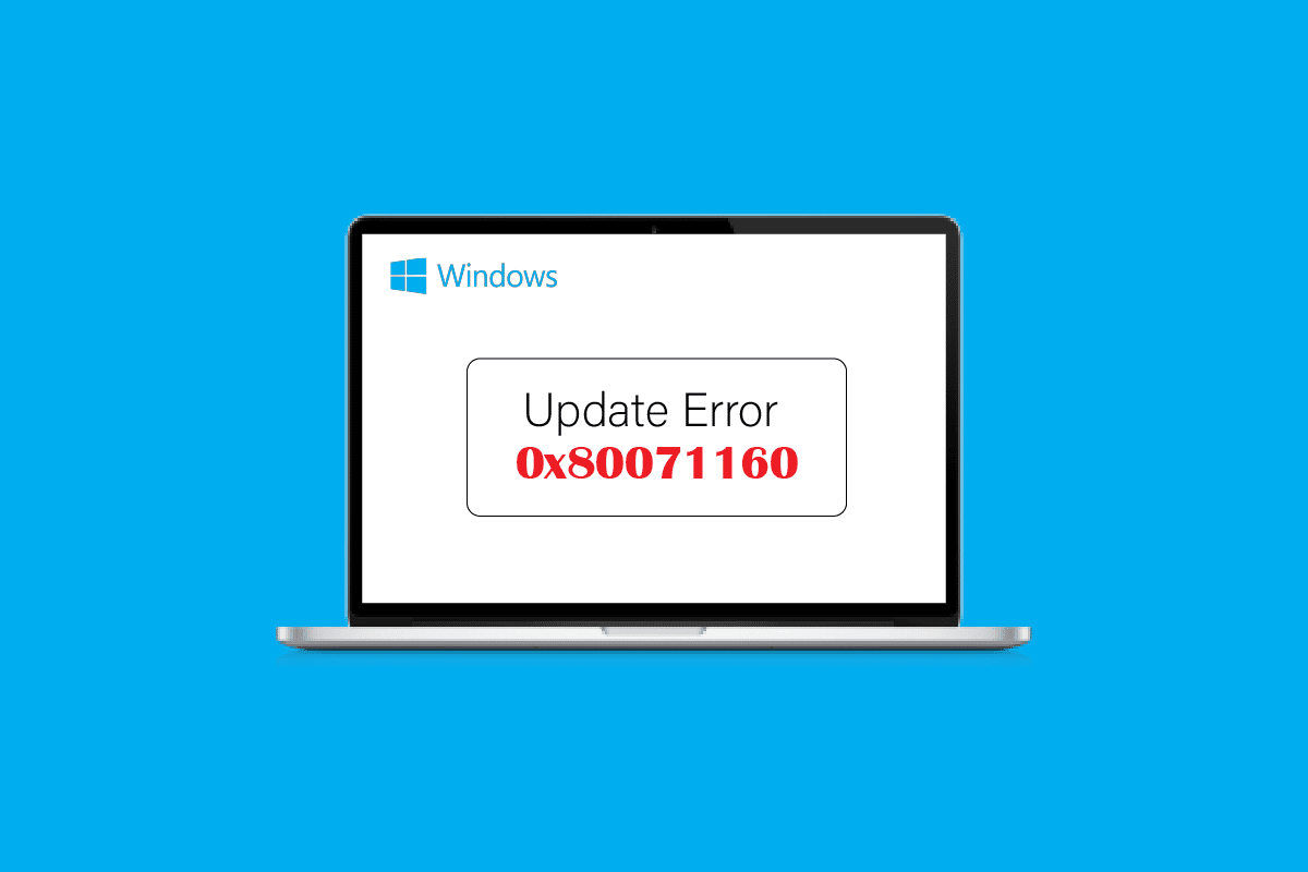 Solucionar el error de actualización de Windows 0x80071160