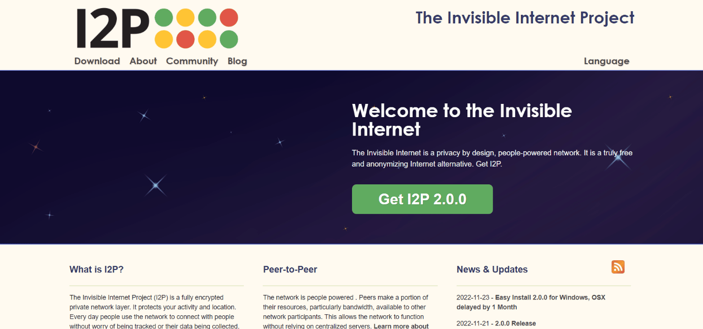 I2P indirme sayfası