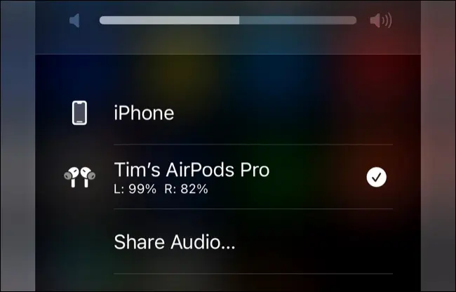Partager l'audio avec une autre paire d'AirPods