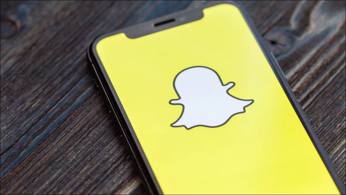 iPhone X 上的 Snapchat 欢迎屏幕
