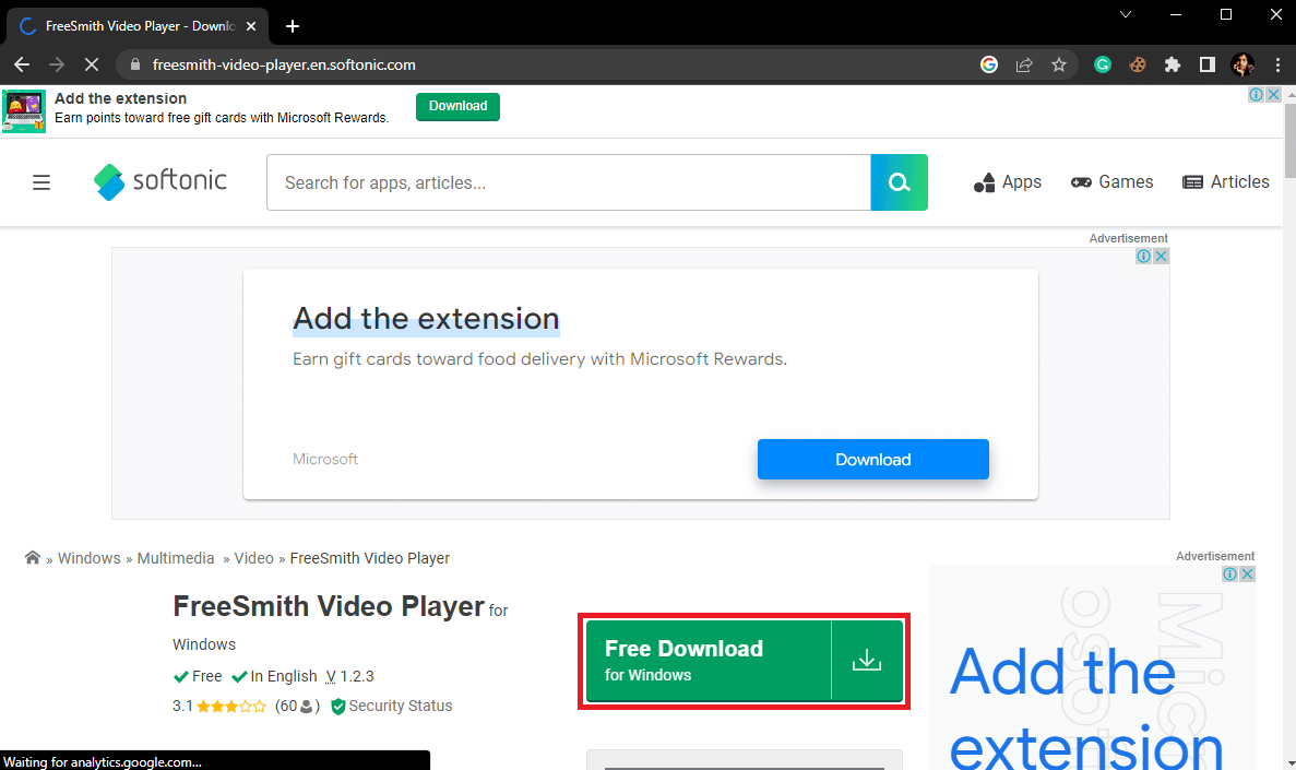 Haga clic en el botón DESCARGAR GRATIS. Los 25 mejores reproductores MKV para descargar para Windows 10