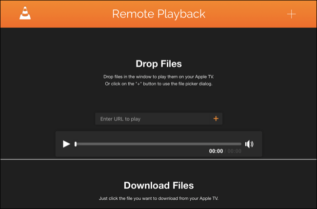 VLC para la interfaz web de reproducción remota de Apple TV