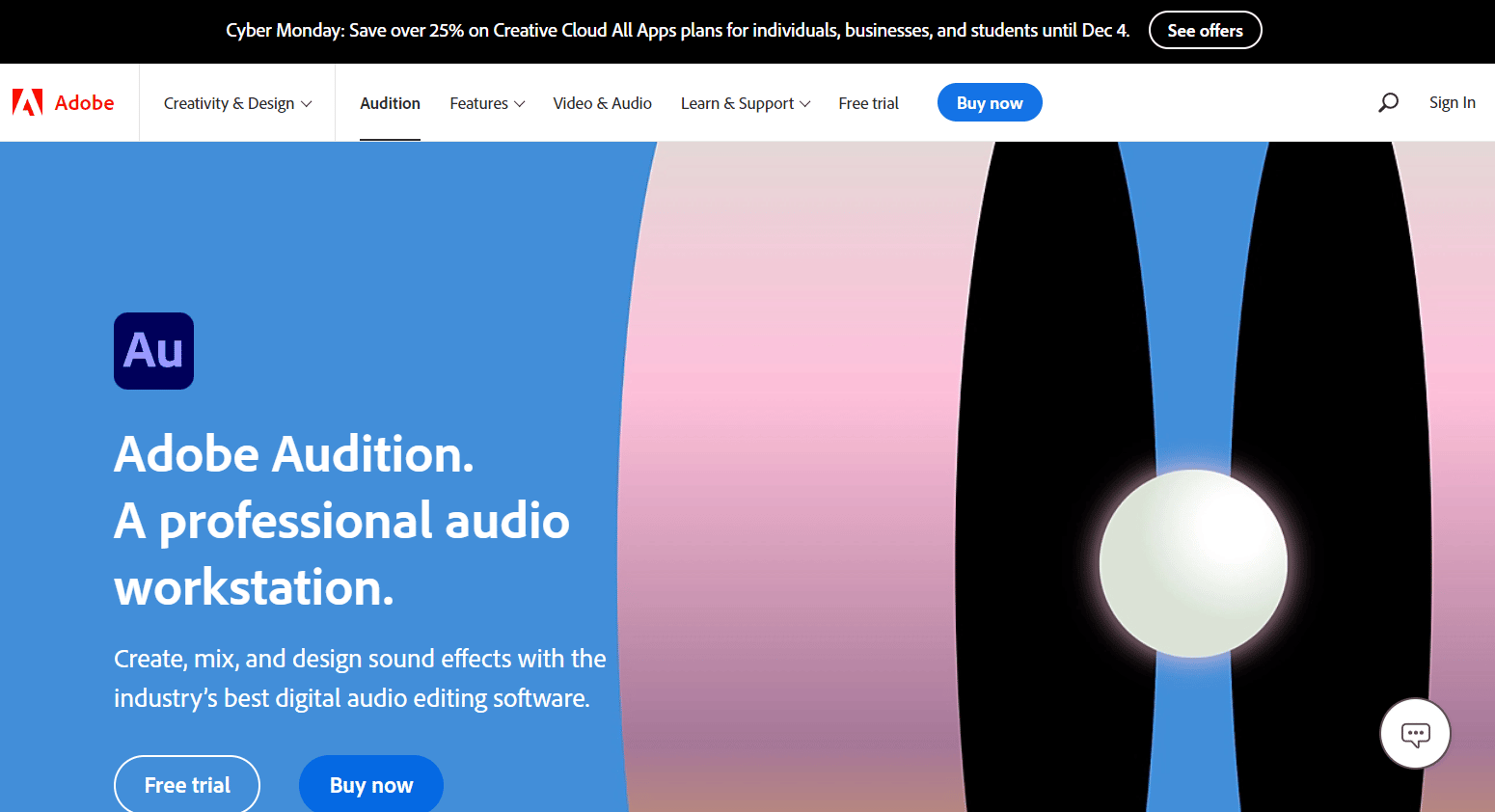 Audição da Adobe. 22 Melhor Software DAW Gratuito para Criar Música