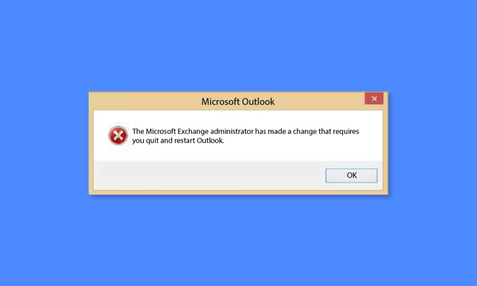 Microsoft Exchange 관리자가 이 버전의 Outlook을 차단한 문제 수정