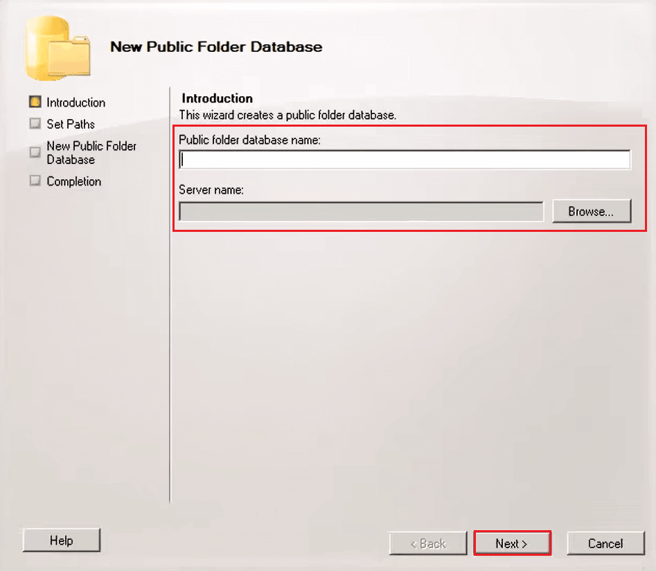 서버 이름을 입력하고 다음을 클릭합니다. Microsoft Exchange 관리자가 이 버전의 Outlook을 차단한 문제 수정