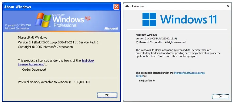 Informacje o obrazie systemu Windows