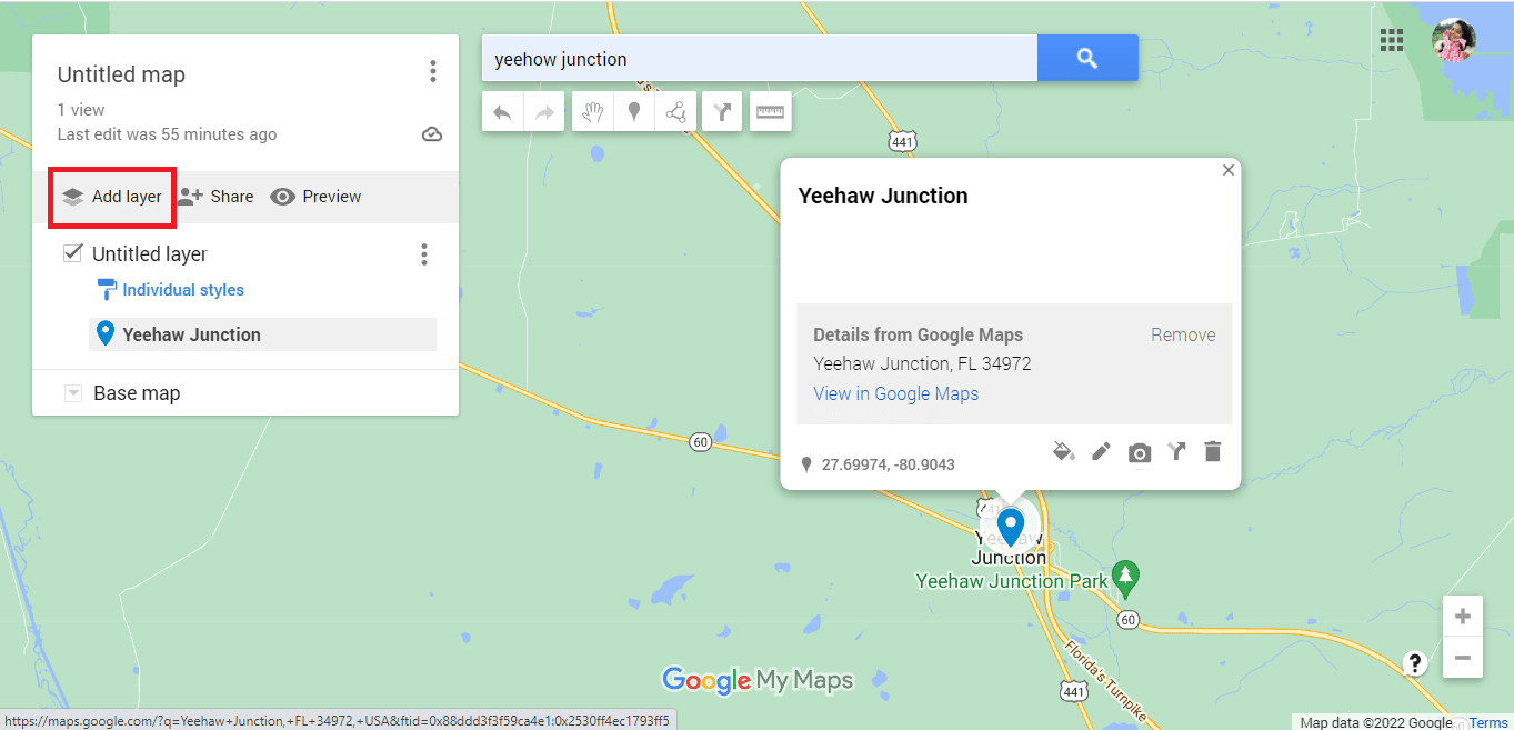 Google harita sayfasına geri dön