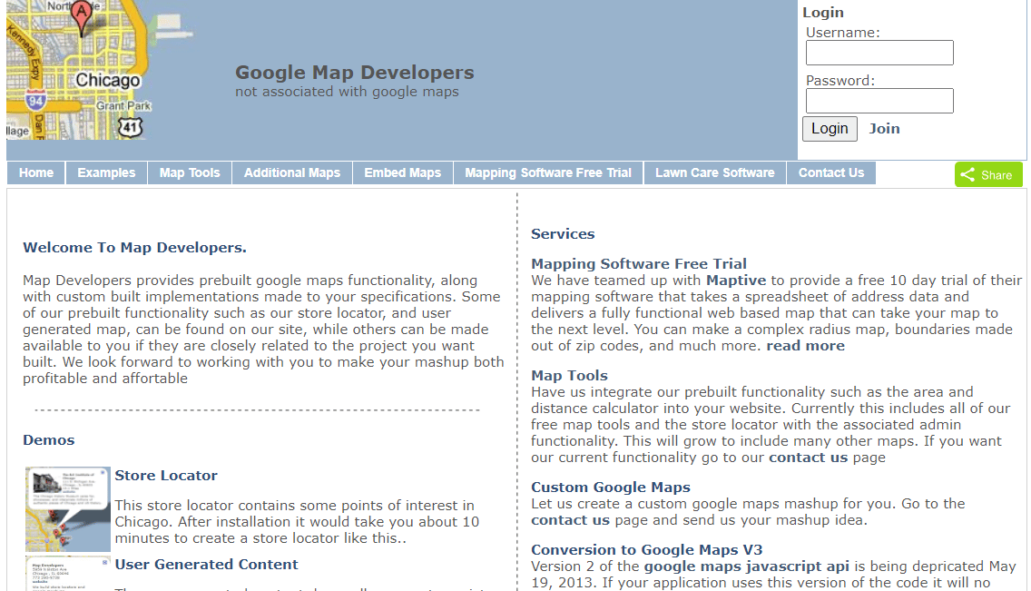 Google Harita Geliştiricilerinin resmi web sitesini ziyaret edin