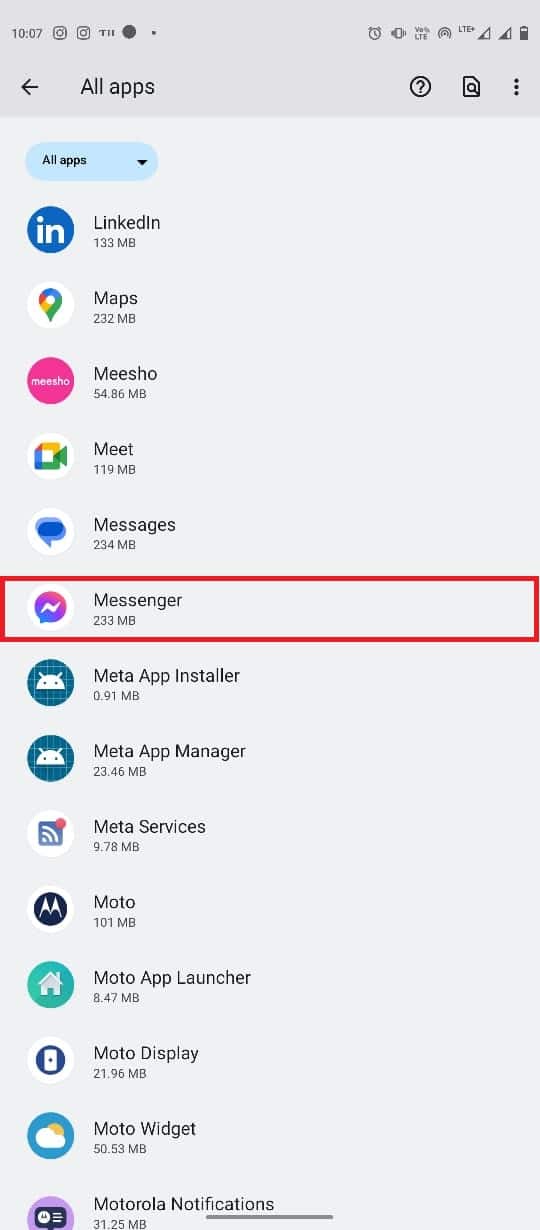 pilih Messenger. Perbaiki Tidak Bisa Mengubah Gambar Profil Messenger di Android